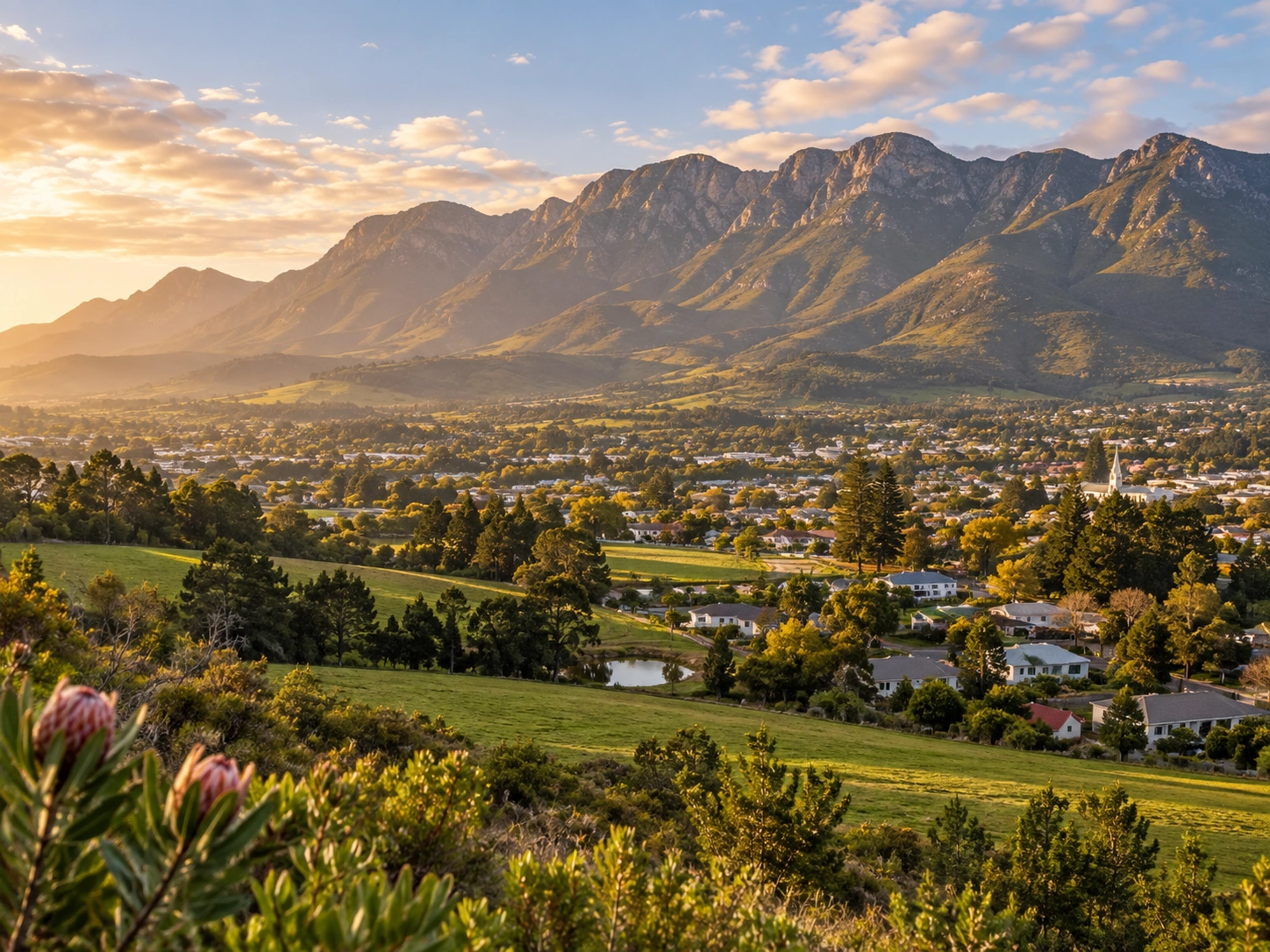 George and the Outeniqua mountains